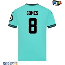 Moški Nogometni dresi Wolves Joao Gomes #8 Gostujoči 2025-26 Kratek Rokav